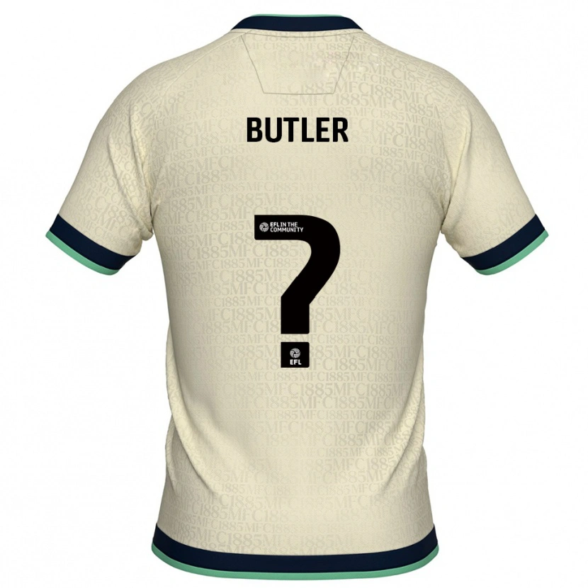 Danxen Kinder Jordan Butler #0 Champagner Marine Auswärtstrikot Trikot 2025/26 T-Shirt