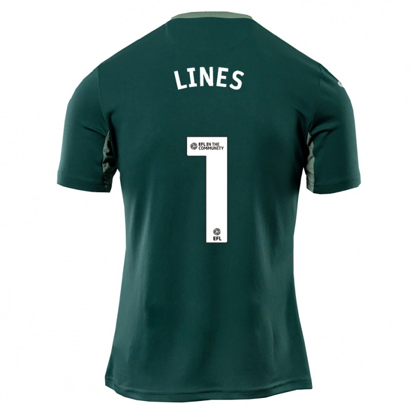 Danxen Kinder Luis Lines #1 Grün Weiß Lila Auswärtstrikot Trikot 2025/26 T-Shirt