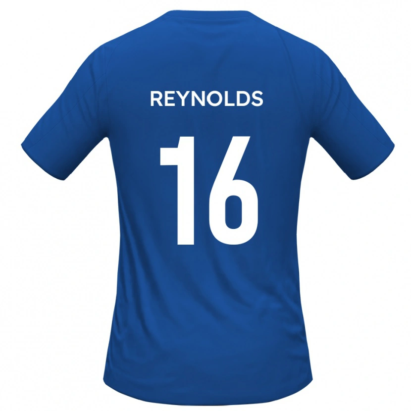 Danxen Kinder Callum Reynolds #16 Himmelblau Auswärtstrikot Trikot 2025/26 T-Shirt