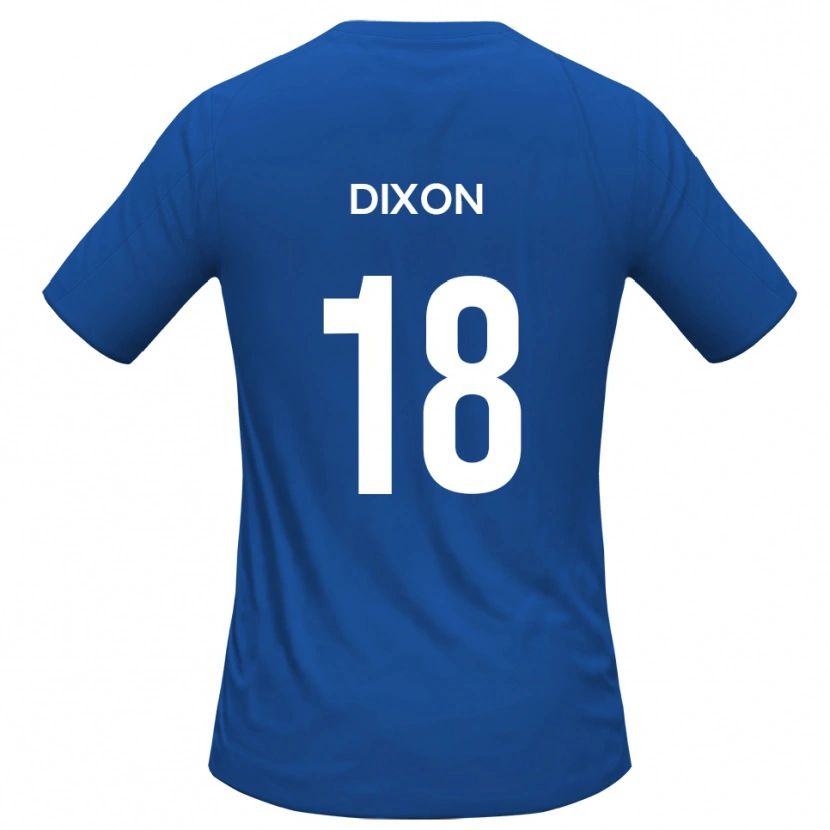 Danxen Kinder Junior Dixon #18 Himmelblau Auswärtstrikot Trikot 2025/26 T-Shirt