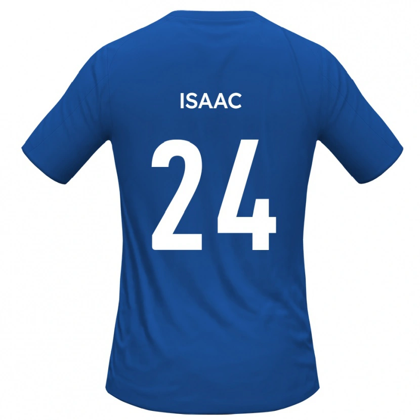 Danxen Kinder Daniel Isaac #24 Himmelblau Auswärtstrikot Trikot 2025/26 T-Shirt