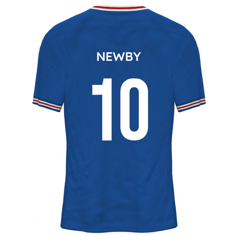 Danxen Kinder Alex Newby #10 Dodger Blau Auswärtstrikot Trikot 2025/26 T-Shirt