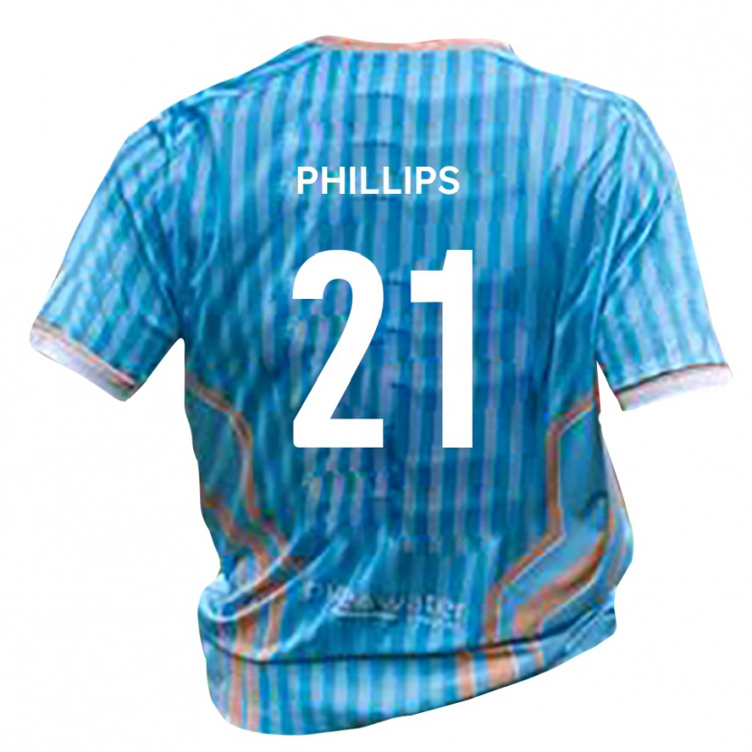 Danxen Kinder Leon Phillips #21 Schwarz Gold Auswärtstrikot Trikot 2025/26 T-Shirt