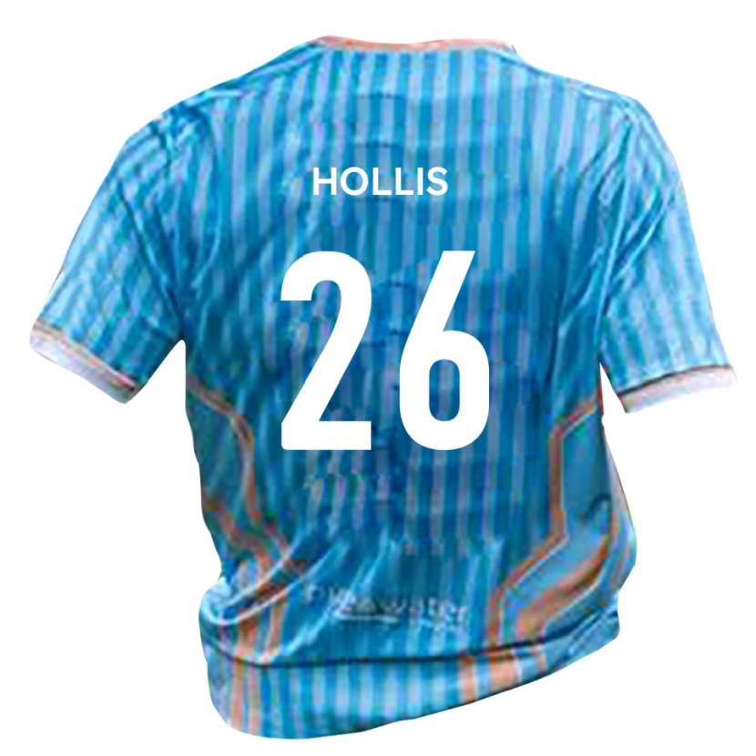 Danxen Kinder Haydn Hollis #26 Schwarz Gold Auswärtstrikot Trikot 2025/26 T-Shirt