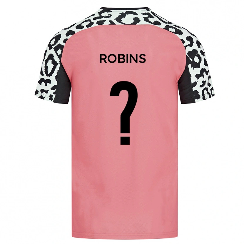 Danxen Kinder Rhian Robins #0 Pink Schwarz Auswärtstrikot Trikot 2025/26 T-Shirt