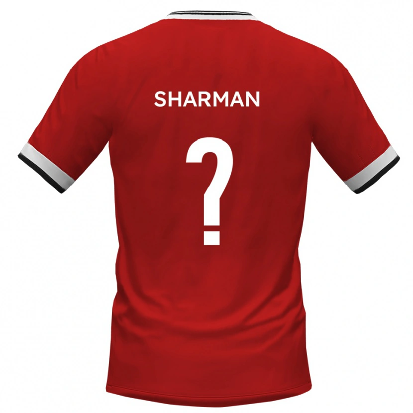 Danxen Kinder Jaden Sharman #0 Weiß Schwarz Auswärtstrikot Trikot 2025/26 T-Shirt
