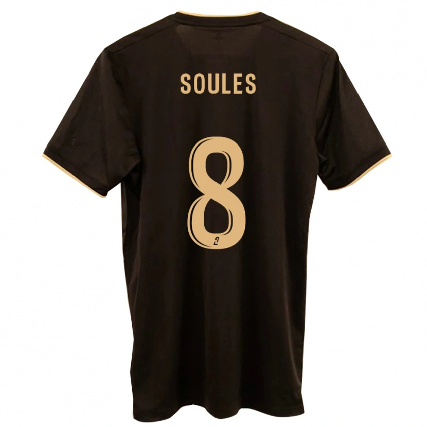 Danxen Kinder Pablo Soules #8 Blau Rot Auswärtstrikot Trikot 2025/26 T-Shirt