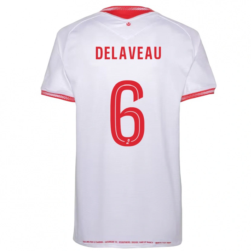Danxen Kinder Yanis Delaveau #6 Schwarz Rot Auswärtstrikot Trikot 2025/26 T-Shirt