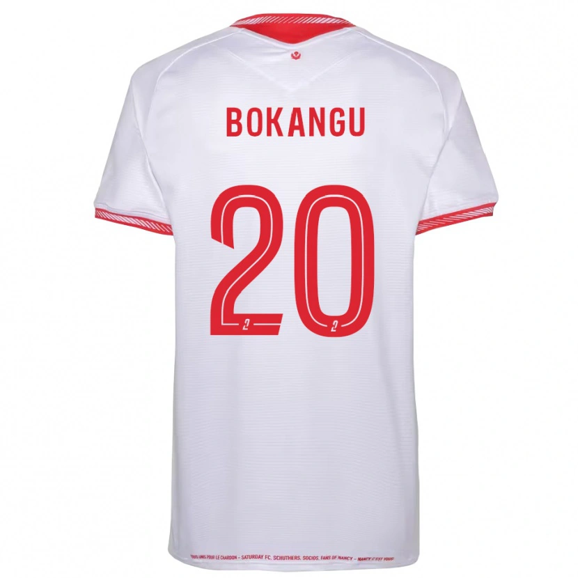 Danxen Kinder Brandon Bokangu #20 Schwarz Rot Auswärtstrikot Trikot 2025/26 T-Shirt