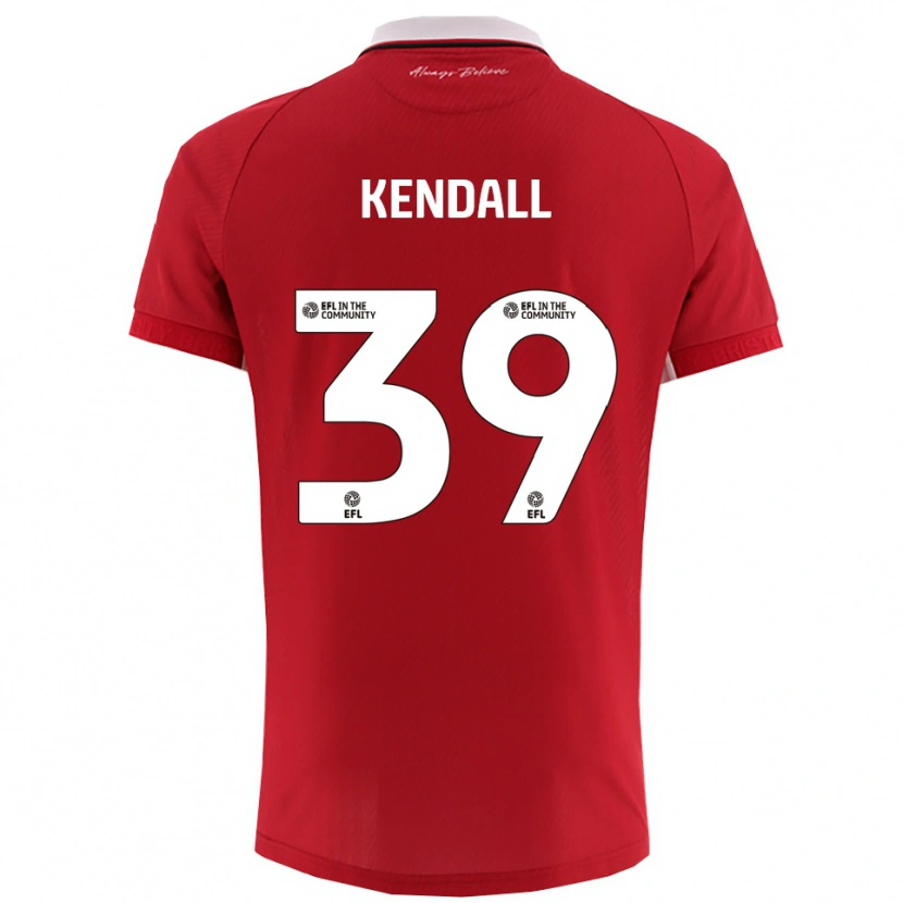 Danxen Herren Maya Kendall #39 Rot Weiß Heimtrikot Trikot 2025/26 T-Shirt