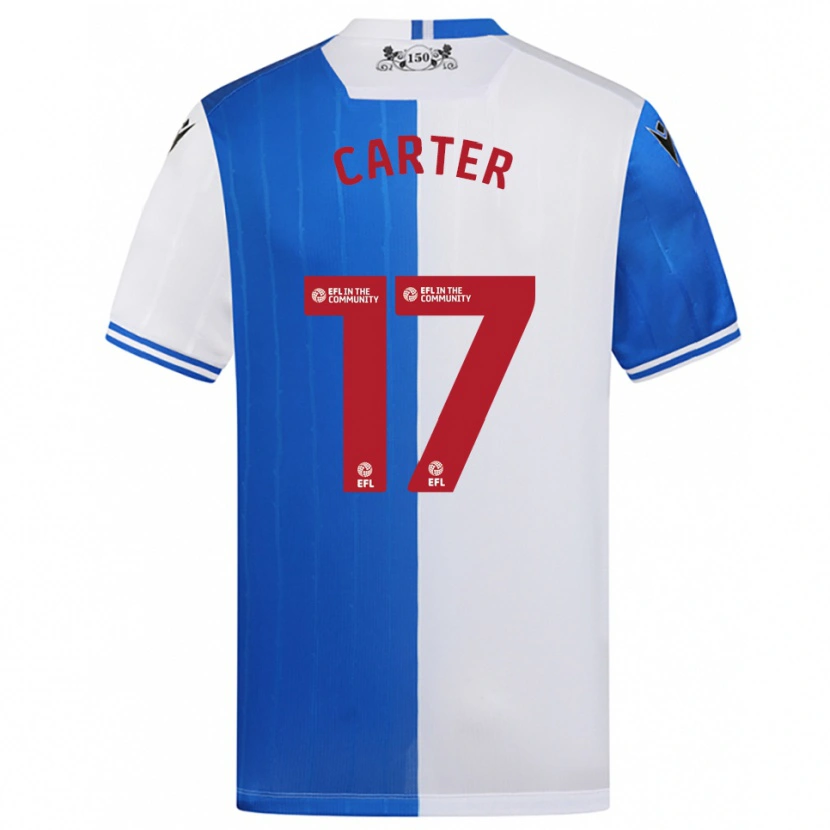 Danxen Herren Hayden Carter #17 Blau Weiß Heimtrikot Trikot 2025/26 T-Shirt