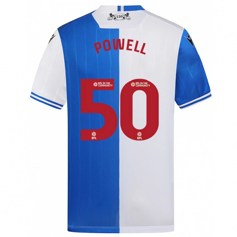Danxen Herren Brandon Powell #50 Blau Weiß Heimtrikot Trikot 2025/26 T-Shirt