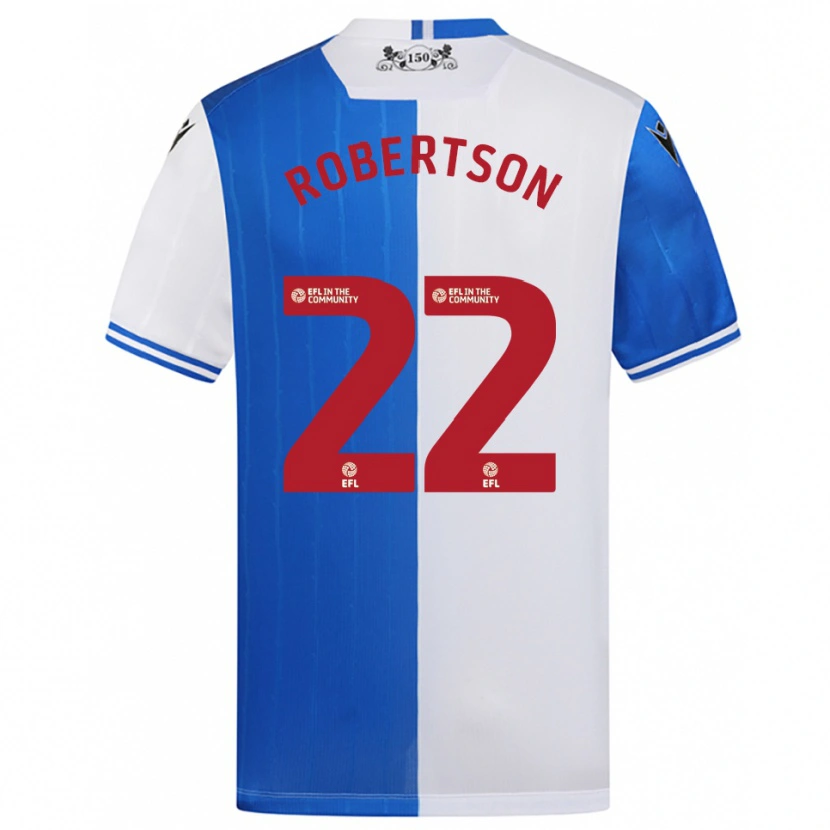 Danxen Herren Millie Robertson #22 Blau Weiß Heimtrikot Trikot 2025/26 T-Shirt