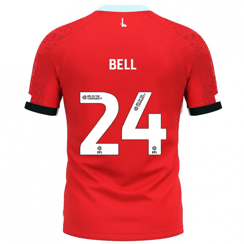 Danxen Herren Taylor Bell #24 Rot Weiß Heimtrikot Trikot 2025/26 T-Shirt