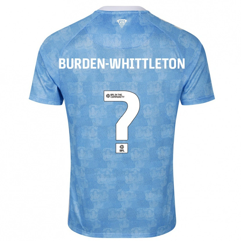 Danxen Herren Charlie Burden-Whittleton #0 Himmelblau Weiß Heimtrikot Trikot 2025/26 T-Shirt