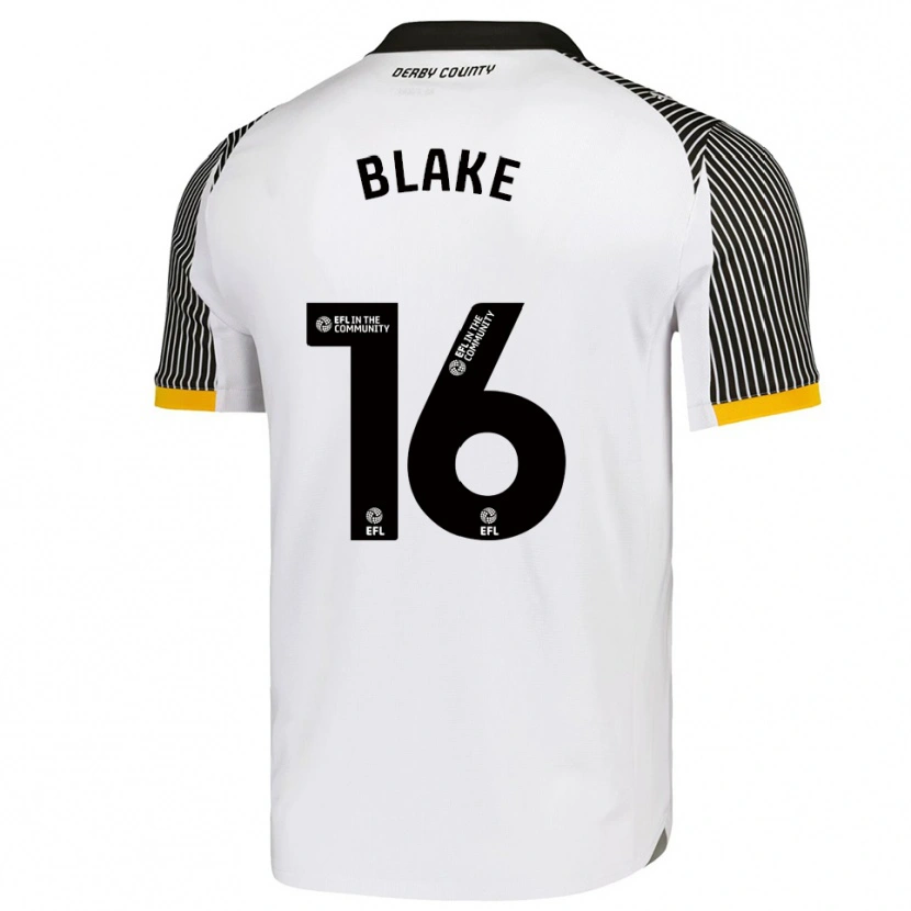 Danxen Herren Zayne Blake #16 Weiß Schwarz Heimtrikot Trikot 2025/26 T-Shirt