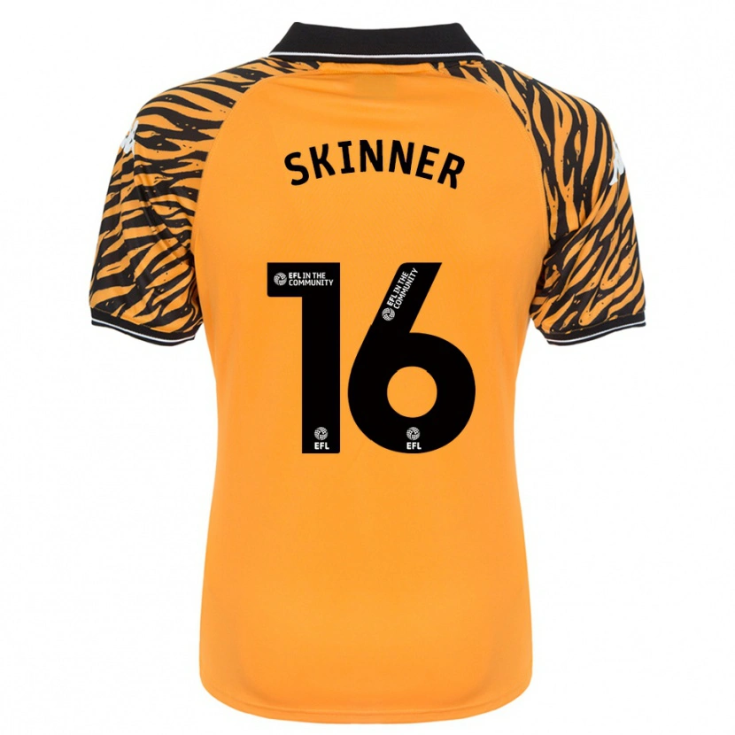 Danxen Herren Harley Skinner #16 Orange Schwarz Heimtrikot Trikot 2025/26 T-Shirt