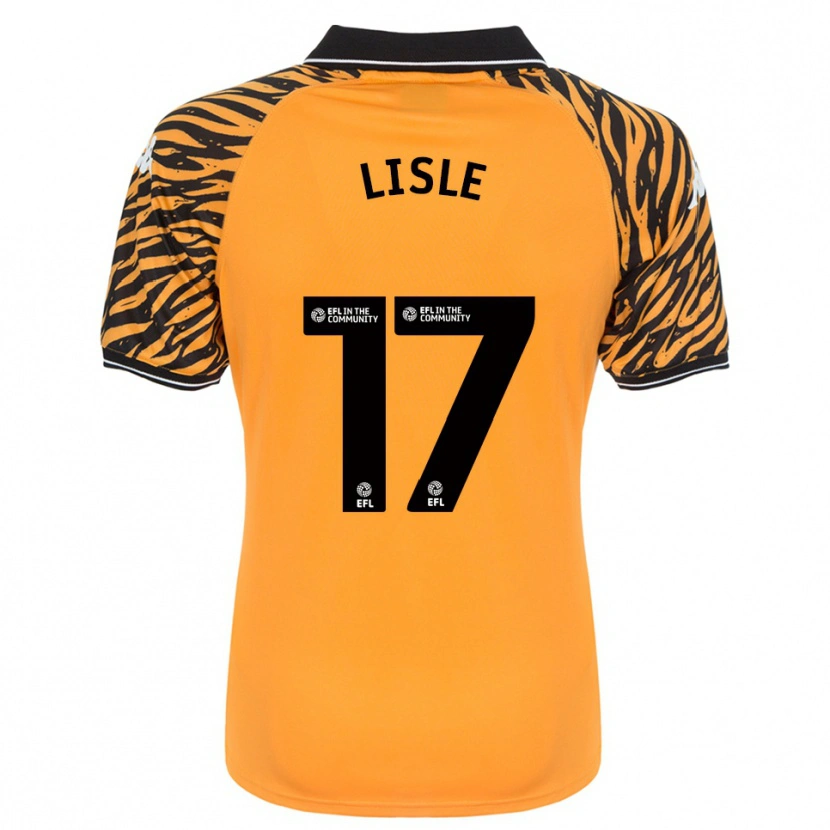 Danxen Herren Mary Lisle #17 Orange Schwarz Heimtrikot Trikot 2025/26 T-Shirt