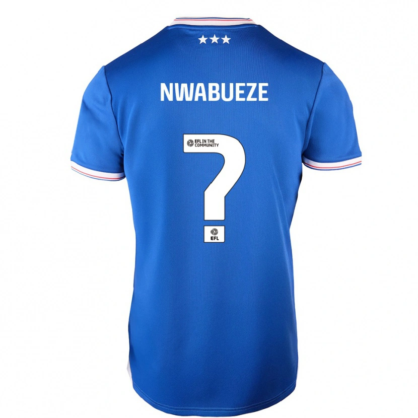Danxen Herren Jesse Nwabueze #0 Blau Weiß Heimtrikot Trikot 2025/26 T-Shirt