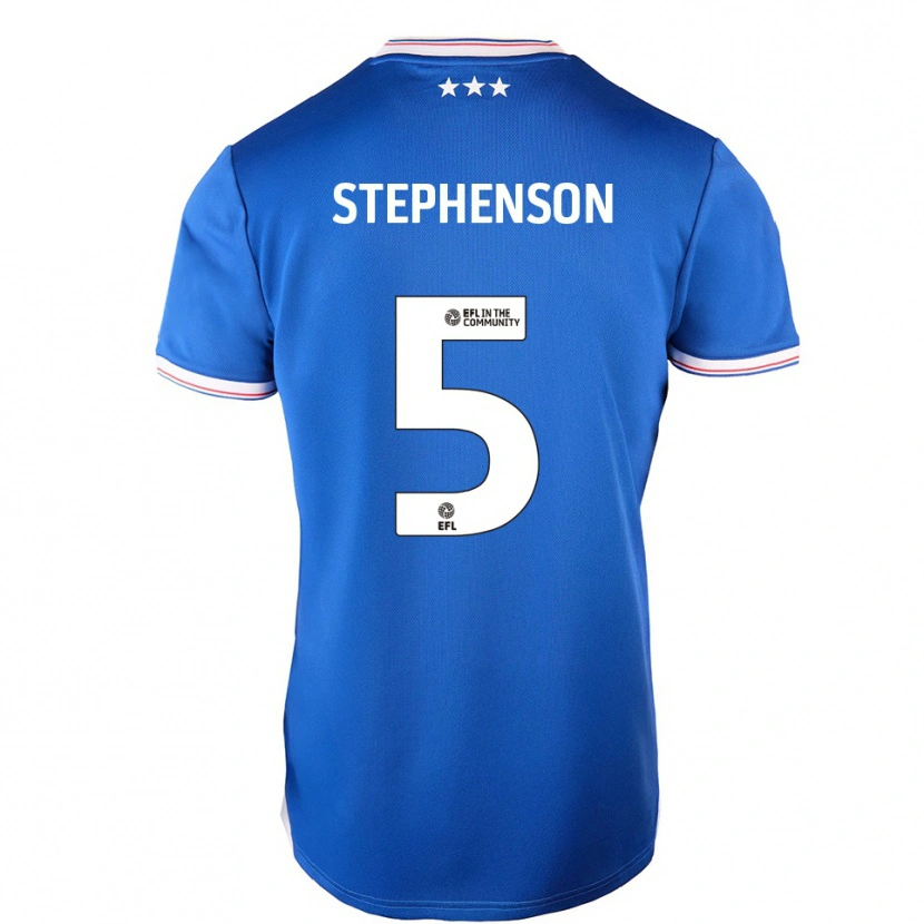 Danxen Herren Sean Stephenson #5 Blau Weiß Heimtrikot Trikot 2025/26 T-Shirt