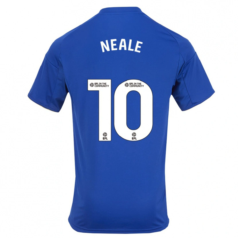 Danxen Herren Tommy Neale #10 Blau Gold Heimtrikot Trikot 2025/26 T-Shirt