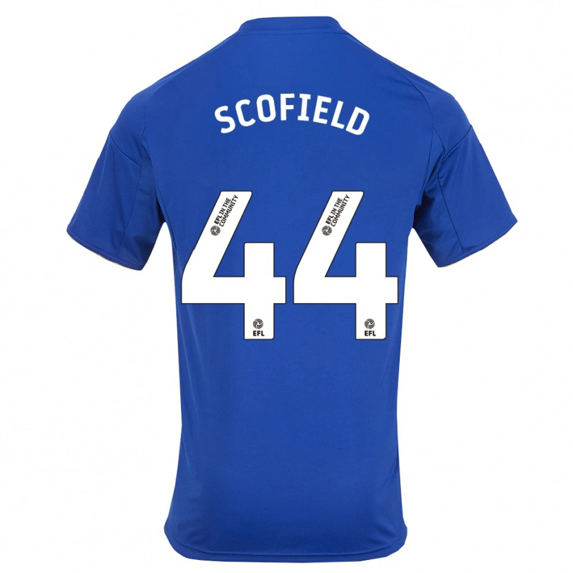 Danxen Herren Connie Scofield #44 Blau Gold Heimtrikot Trikot 2025/26 T-Shirt