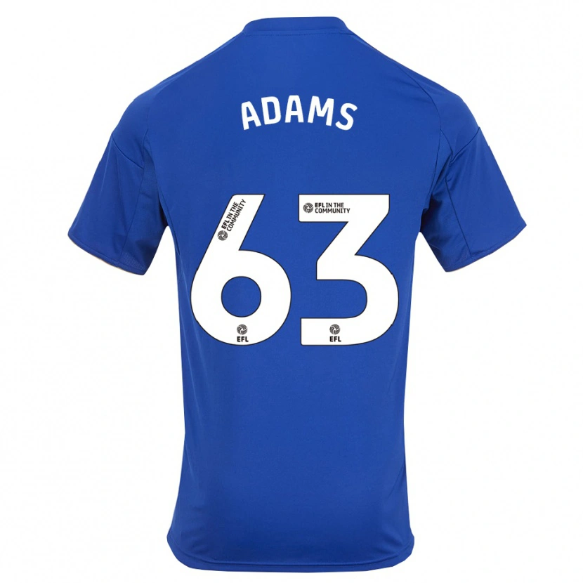 Danxen Herren Bayli Spencer Adams #63 Blau Gold Heimtrikot Trikot 2025/26 T-Shirt
