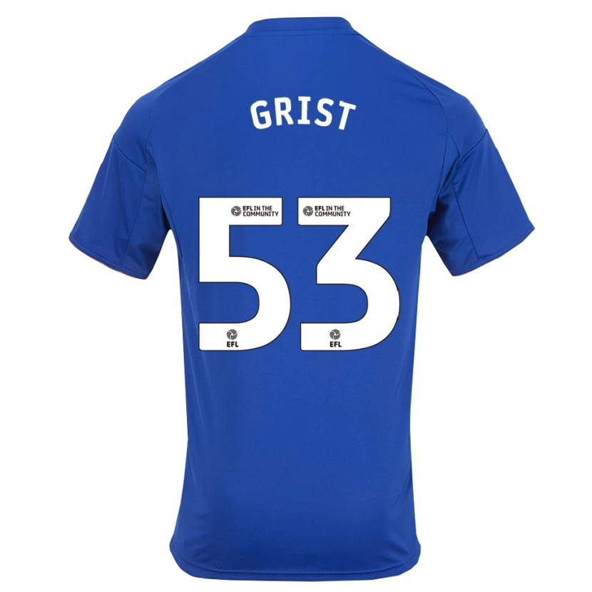 Danxen Herren Ben Grist #53 Blau Gold Heimtrikot Trikot 2025/26 T-Shirt