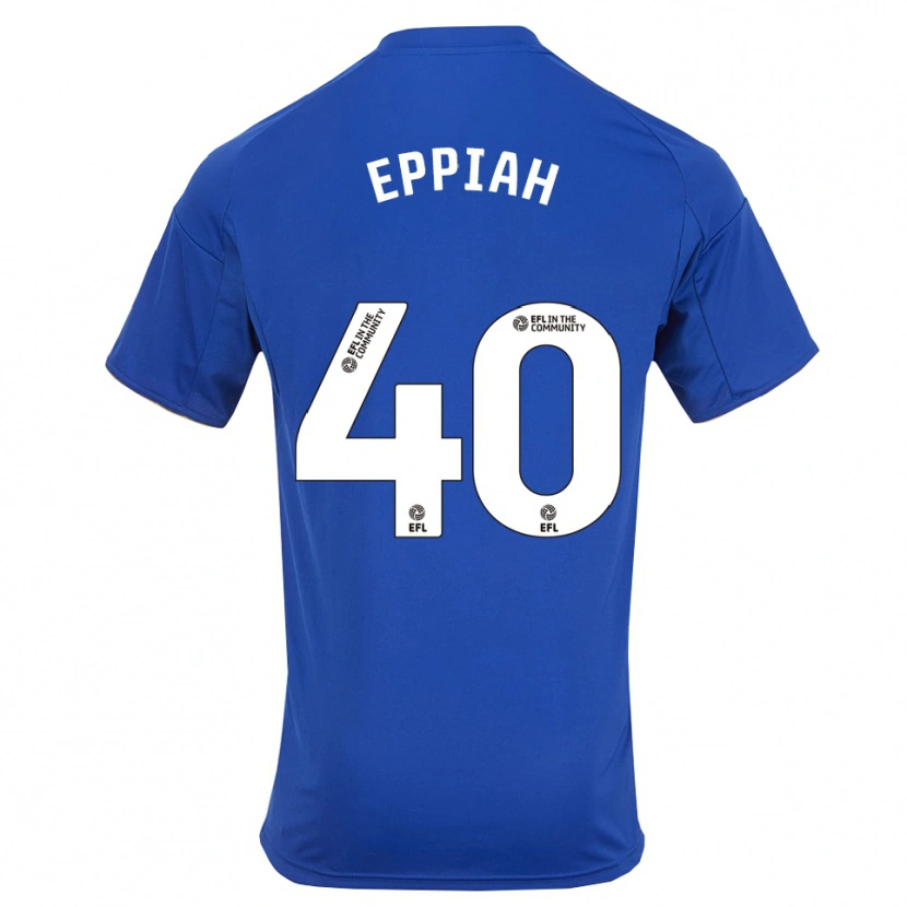 Danxen Herren Josh Eppiah #40 Blau Gold Heimtrikot Trikot 2025/26 T-Shirt