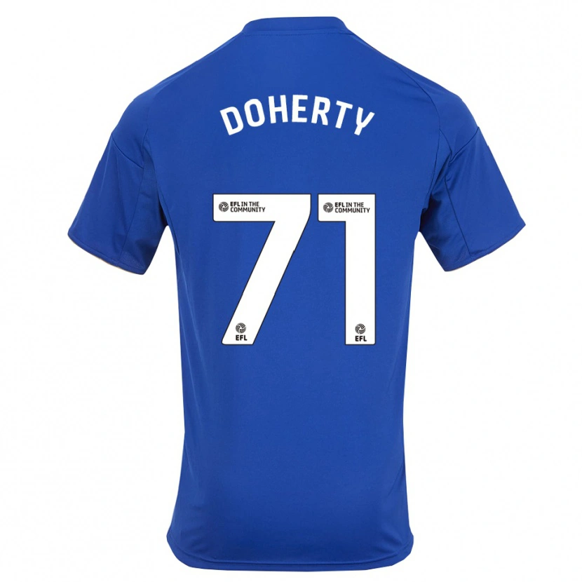 Danxen Herren Arlo Doherty #71 Blau Gold Heimtrikot Trikot 2025/26 T-Shirt