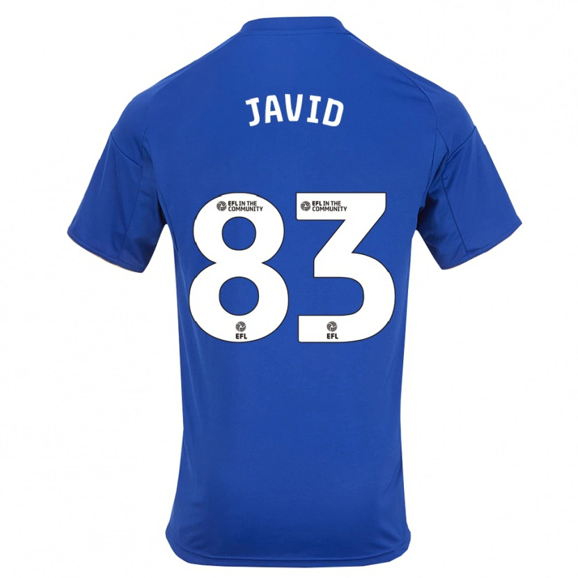 Danxen Herren Abdullah Javid #83 Blau Gold Heimtrikot Trikot 2025/26 T-Shirt