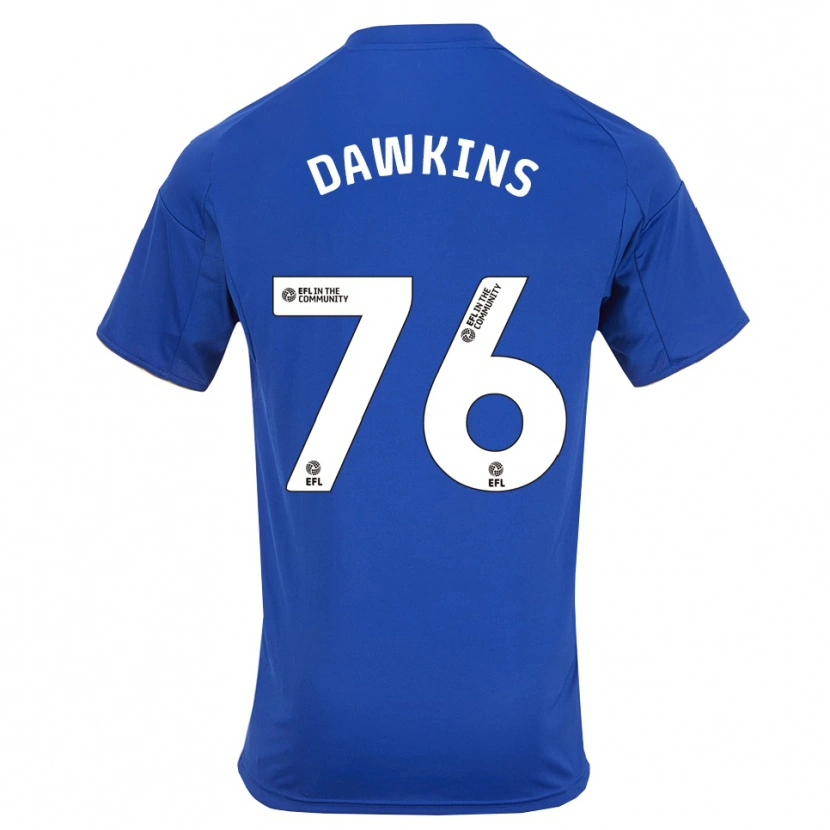 Danxen Herren Kartell Dawkins #76 Blau Gold Heimtrikot Trikot 2025/26 T-Shirt