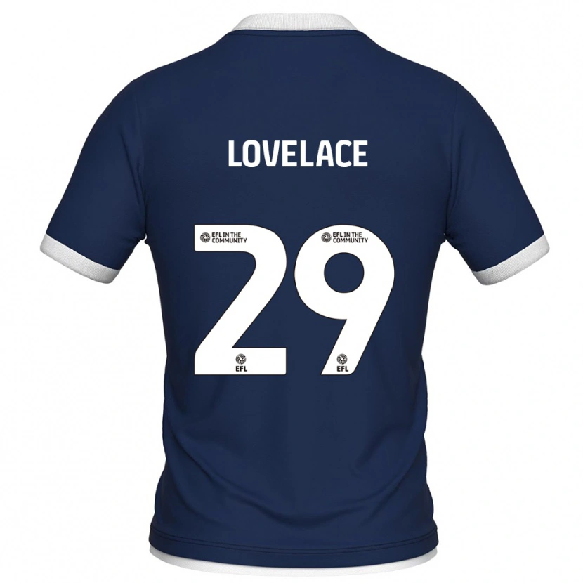 Danxen Herren Zak Lovelace #29 Marine Weiß Heimtrikot Trikot 2025/26 T-Shirt