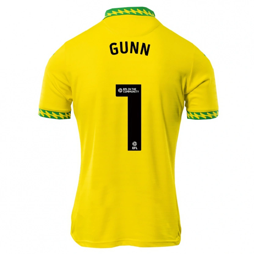 Danxen Herren Angus Gunn #1 Weiß Grün Heimtrikot Trikot 2025/26 T-Shirt