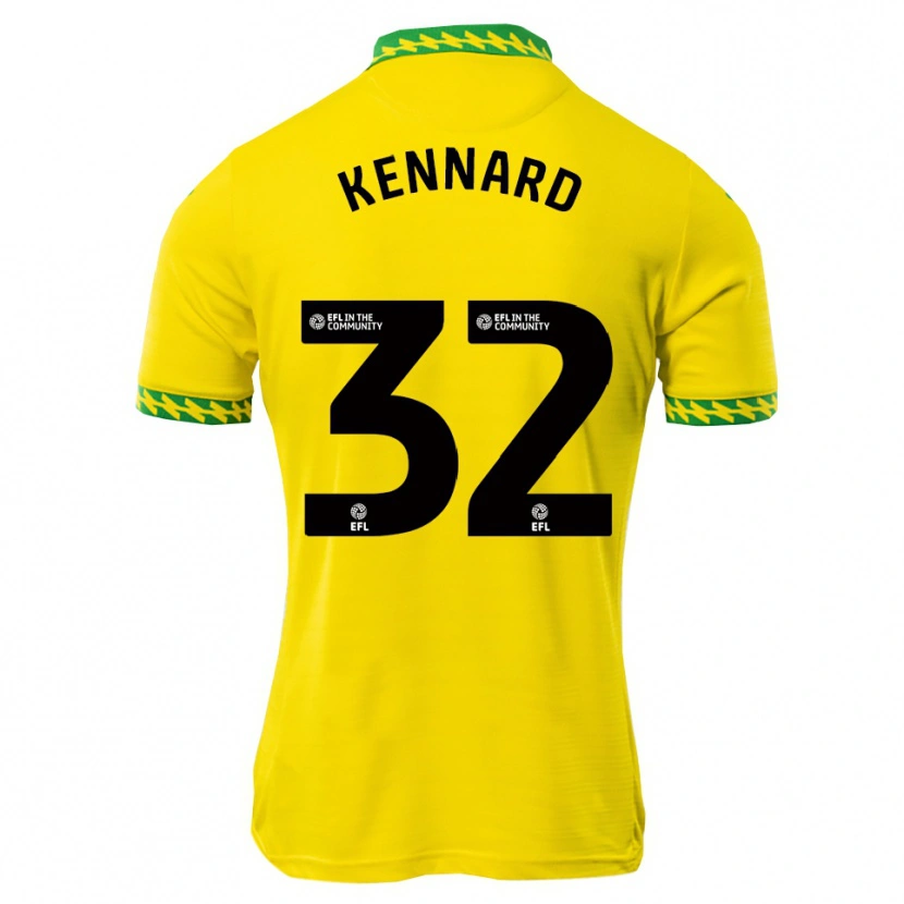 Danxen Herren Holly Kennard #32 Weiß Grün Heimtrikot Trikot 2025/26 T-Shirt