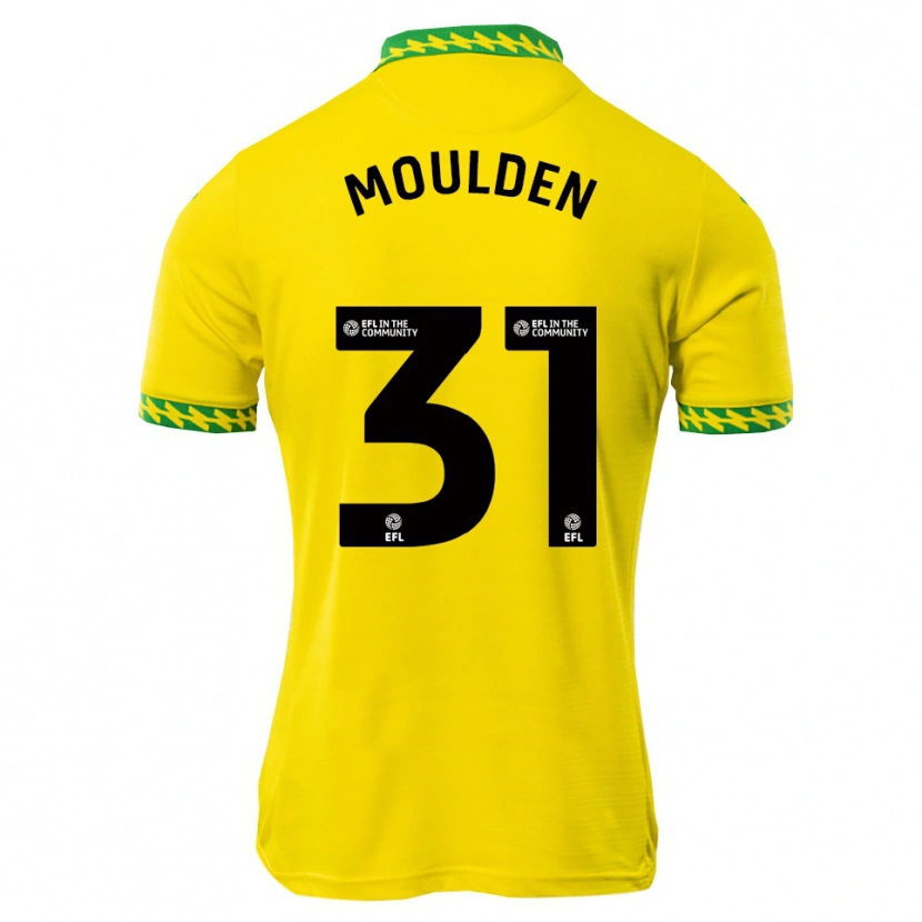 Danxen Herren Louie Moulden #31 Weiß Grün Heimtrikot Trikot 2025/26 T-Shirt