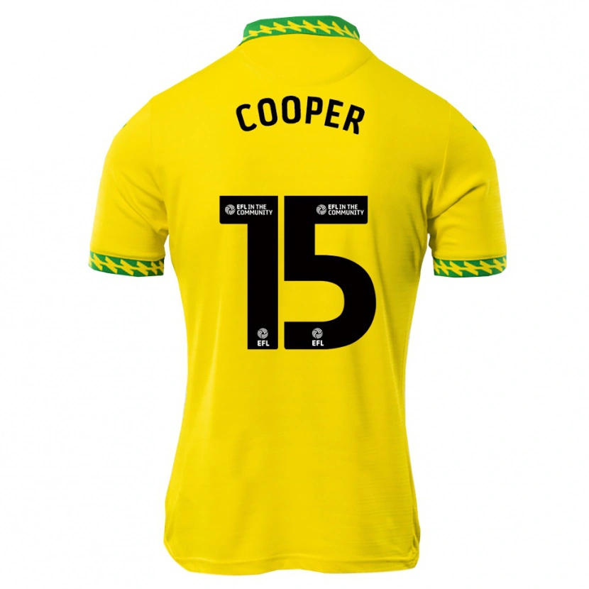 Danxen Herren Naomi Cooper #15 Weiß Grün Heimtrikot Trikot 2025/26 T-Shirt