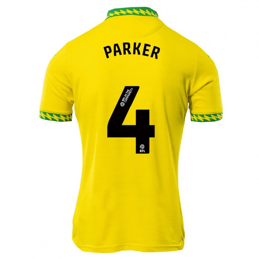 Danxen Herren Alice Parker #4 Weiß Grün Heimtrikot Trikot 2025/26 T-Shirt