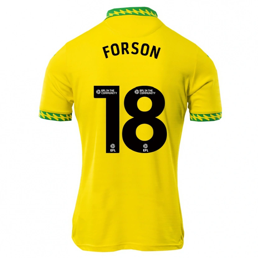 Danxen Herren Amankwah Forson #18 Weiß Grün Heimtrikot Trikot 2025/26 T-Shirt