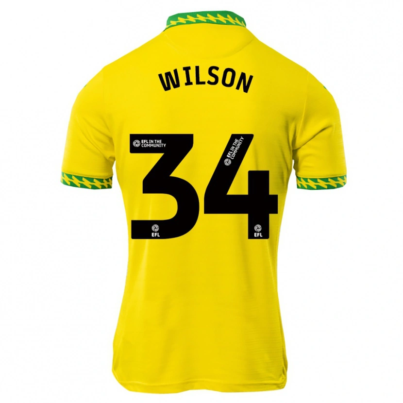 Danxen Herren Drew Wilson #34 Weiß Grün Heimtrikot Trikot 2025/26 T-Shirt