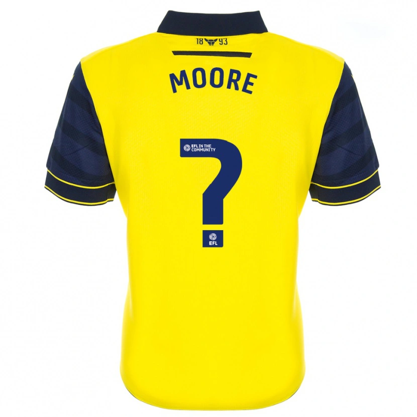 Danxen Herren Brogan Moore #0 Gelb Marine Heimtrikot Trikot 2025/26 T-Shirt