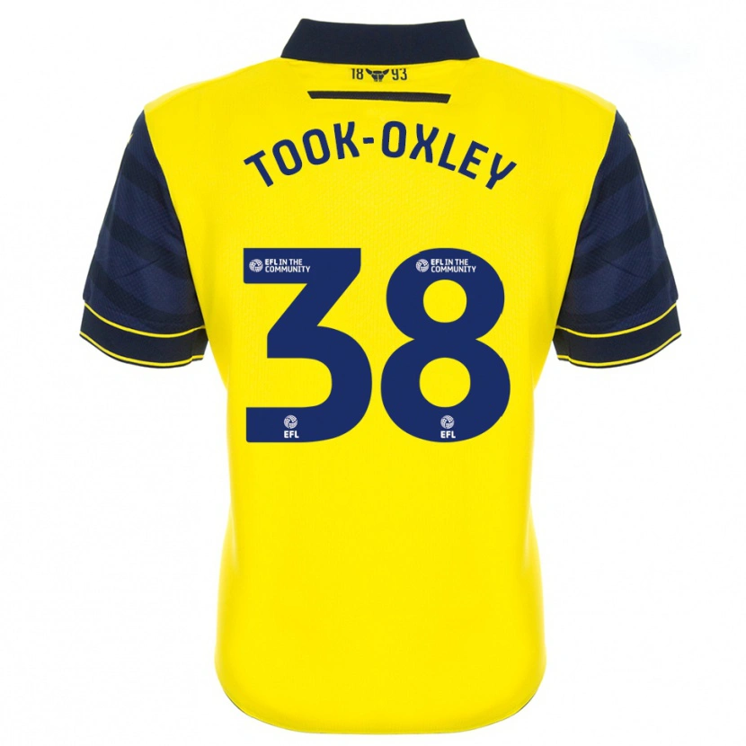Danxen Herren Zaide Took-Oxley #38 Gelb Marine Heimtrikot Trikot 2025/26 T-Shirt
