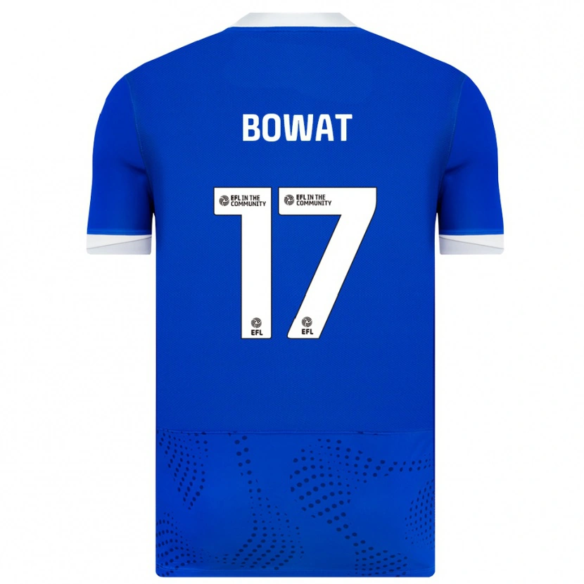Danxen Herren Ibane Bowat #17 Blau Weiß Heimtrikot Trikot 2025/26 T-Shirt