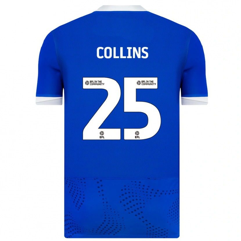 Danxen Herren Izzy Collins #25 Blau Weiß Heimtrikot Trikot 2025/26 T-Shirt