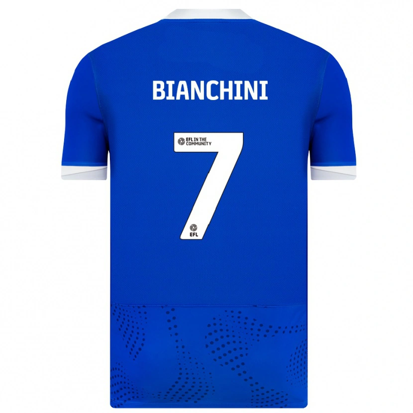 Danxen Herren Florian Bianchini #7 Blau Weiß Heimtrikot Trikot 2025/26 T-Shirt
