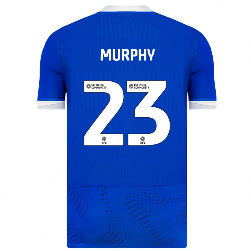 Danxen Herren Josh Murphy #23 Blau Weiß Heimtrikot Trikot 2025/26 T-Shirt