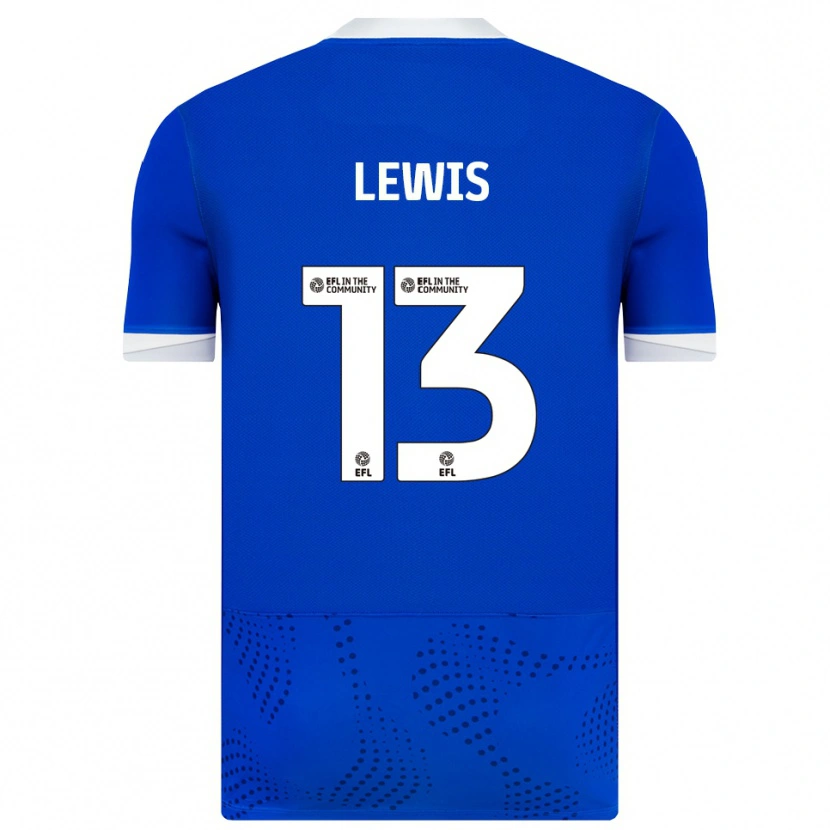 Danxen Herren Karl Lewis #13 Blau Weiß Heimtrikot Trikot 2025/26 T-Shirt