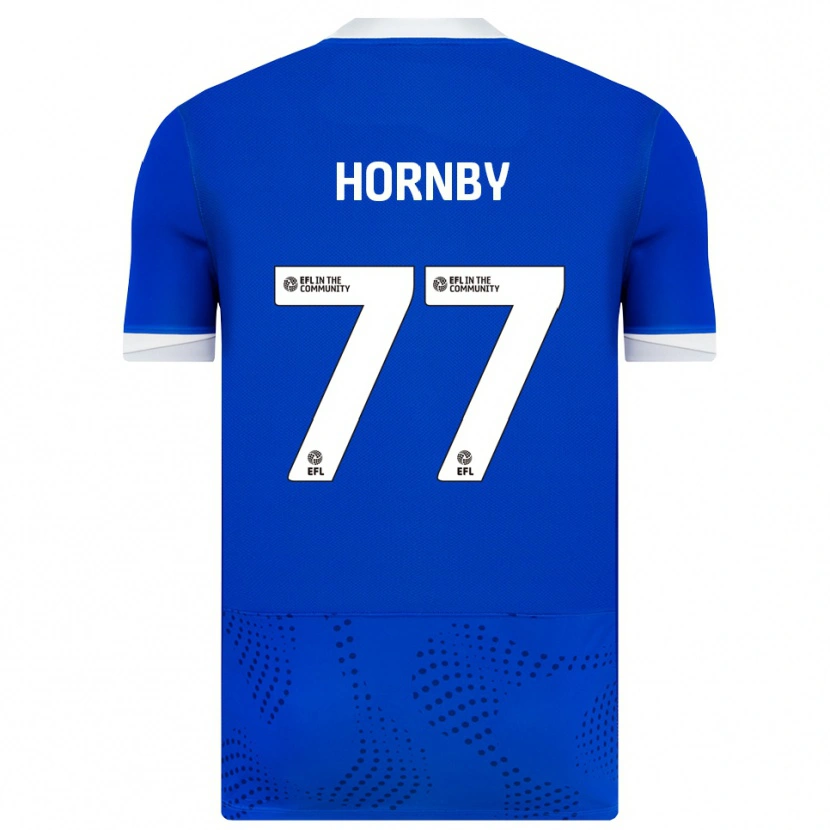 Danxen Herren Megan Hornby #77 Blau Weiß Heimtrikot Trikot 2025/26 T-Shirt