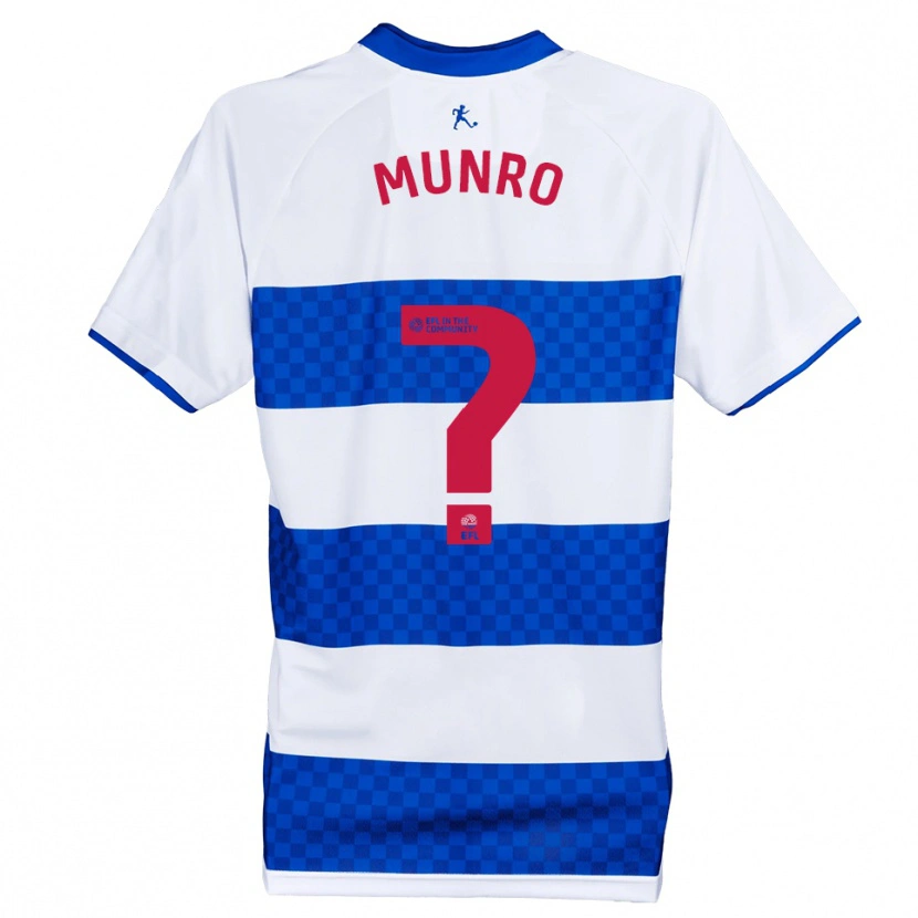 Danxen Herren Alana Munro #0 Blau Weiß Heimtrikot Trikot 2025/26 T-Shirt
