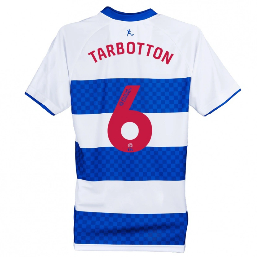 Danxen Herren Teddy Tarbotton #6 Blau Weiß Heimtrikot Trikot 2025/26 T-Shirt